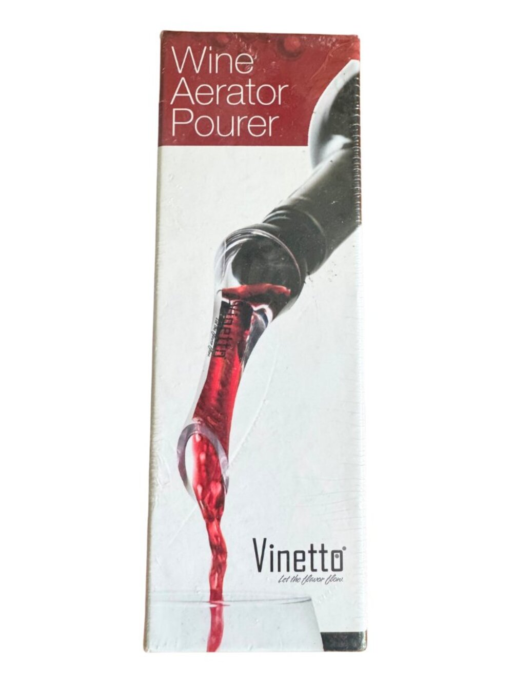 Vinetto Wine Aerator Pourer | New in Box Wine Decanter Spout - Picture 2 of 5